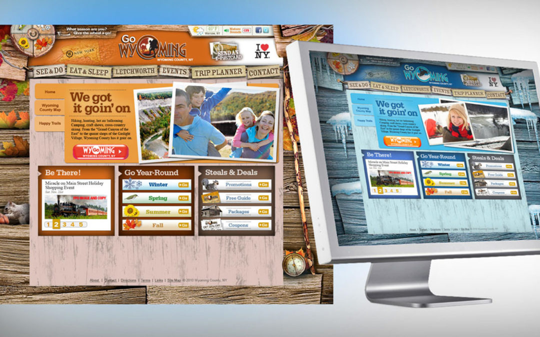 I Love NY Website Design – Wyoming County NY