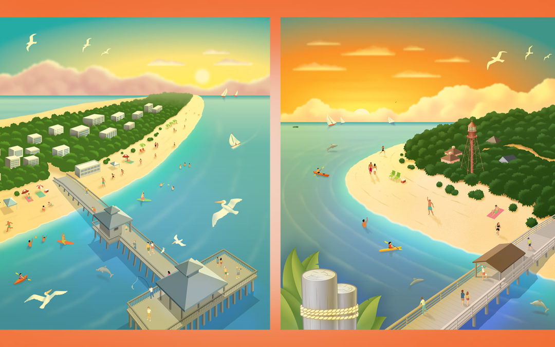 OOH Interactive Experiences Gesture Control Character Environmental Illustration